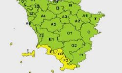 Peggiora il tempo, è codice giallo nella costa sud e sulle isole
